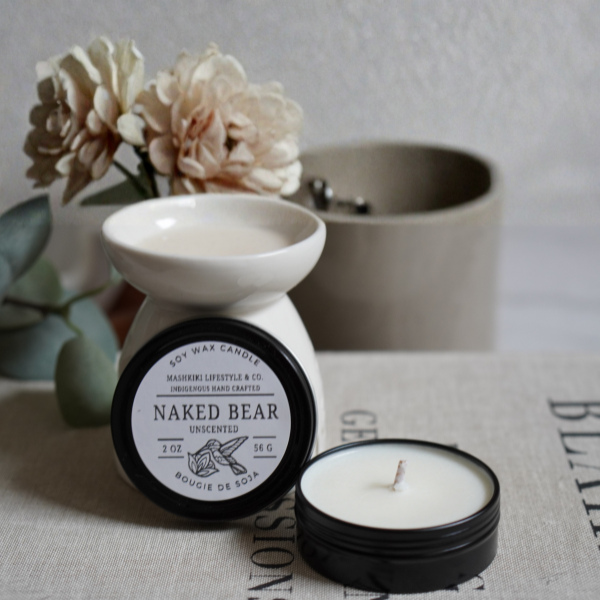 Naked Bear | Unscented - Soy Candle
