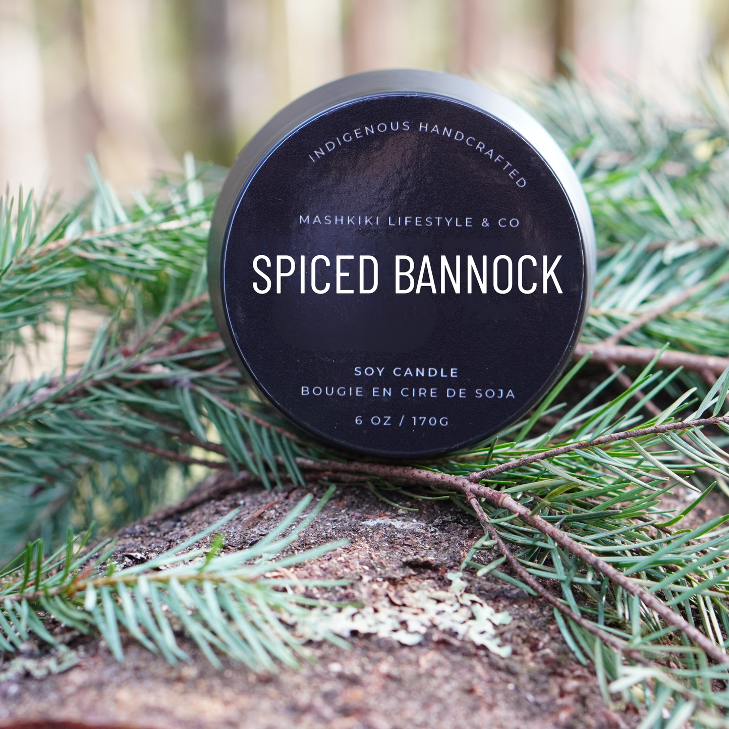 Spiced Bannock | Cinnamon + Sugar - Soy Candle