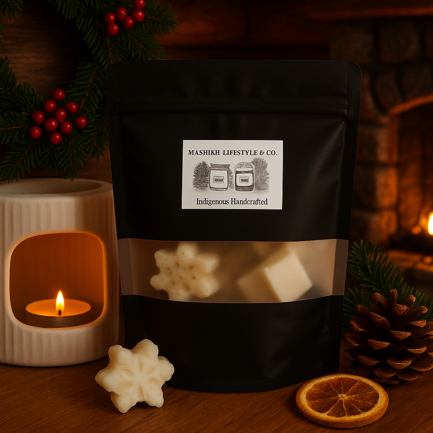 ❄️ Snowflake Wax Melt Pouch ❄️