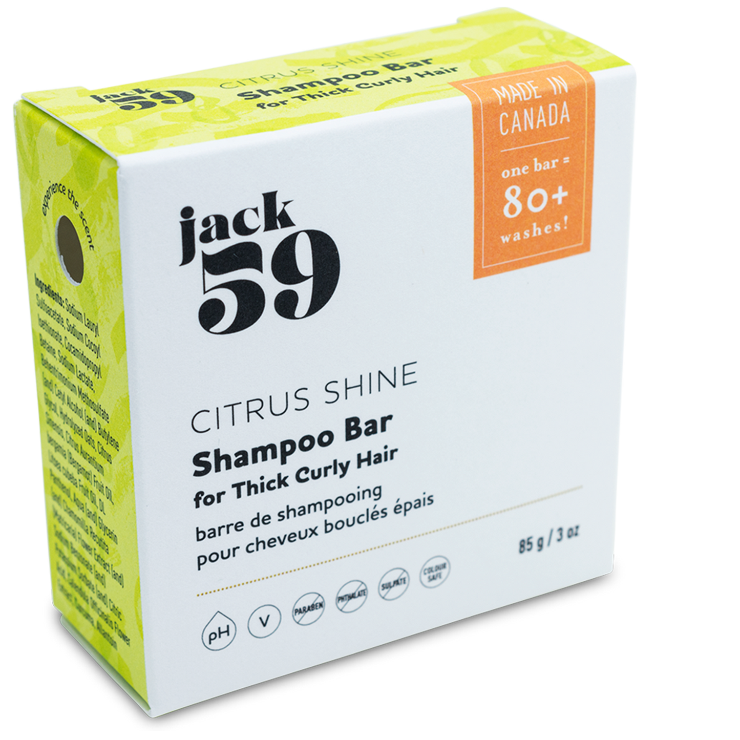 Citrus Shine Shampoo Bar