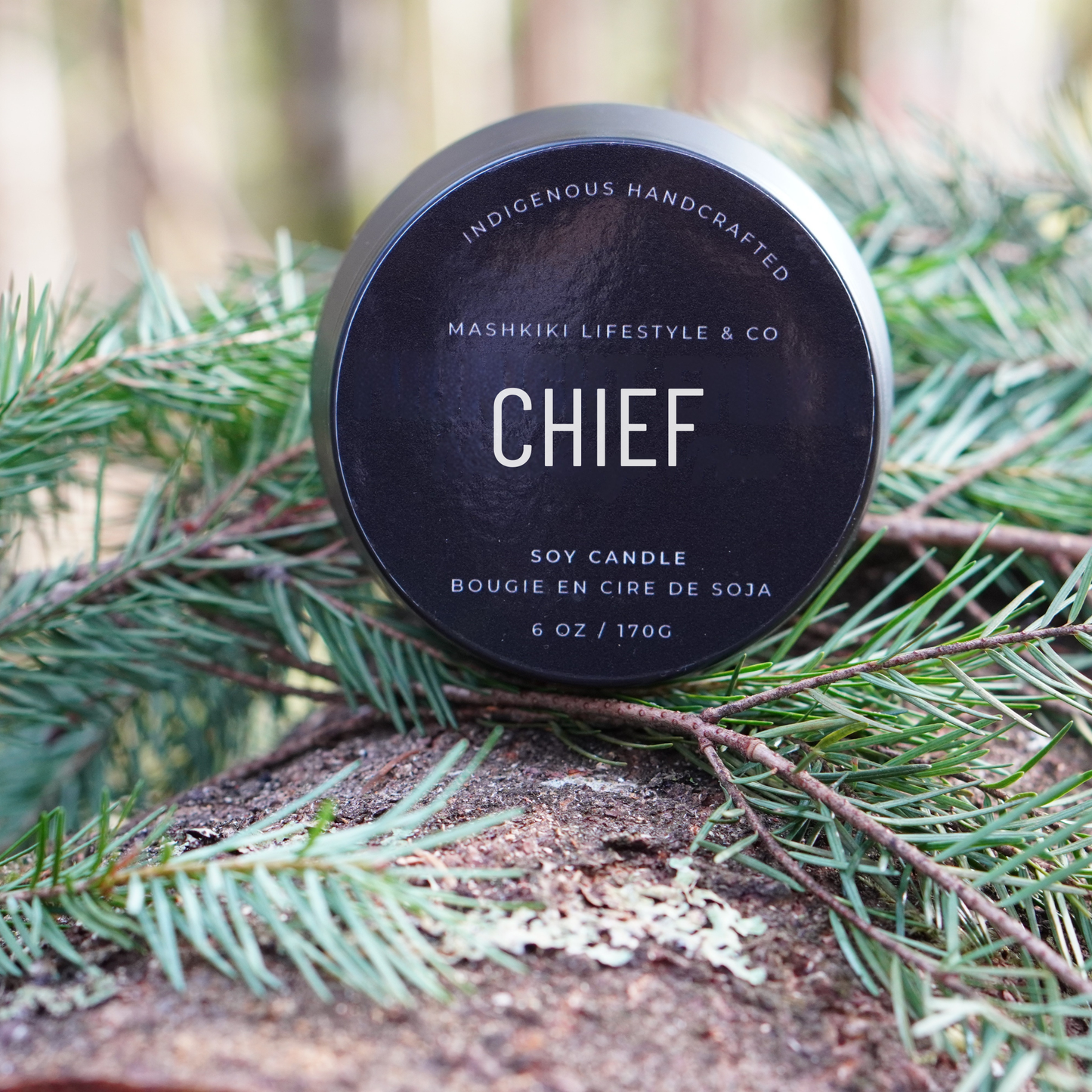Chief | Tobacco + Vanilla - Soy Candle
