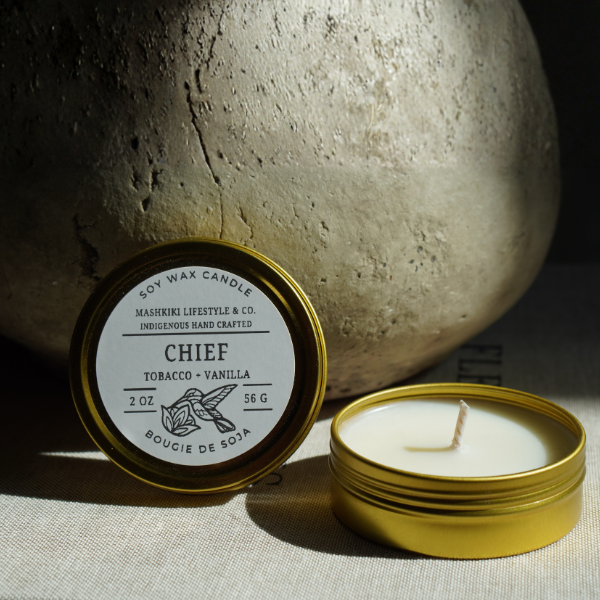 Chief | Tobacco + Vanilla - Soy Candle