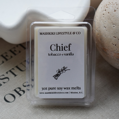 Chief |  Tobacco + Vanilla  - Wax Melts