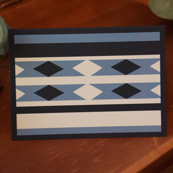Coast Salish Weaving  - Greeting Card