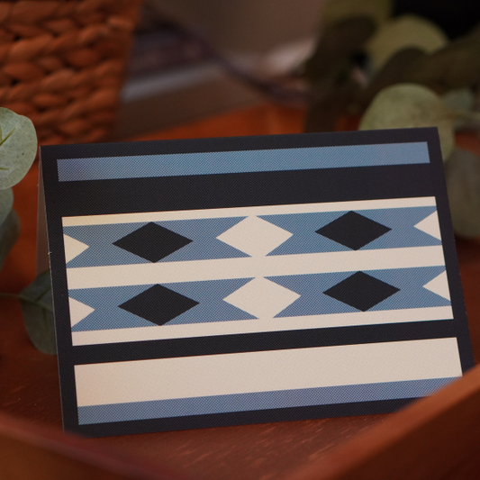 Coast Salish Weaving  - Greeting Card