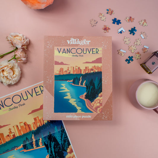 Vancouver Sunset | 1000-Piece Puzzle for Adults | Designed in Canada by Capri Sadler