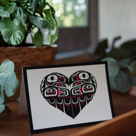 Eagle Heart - Greeting Card