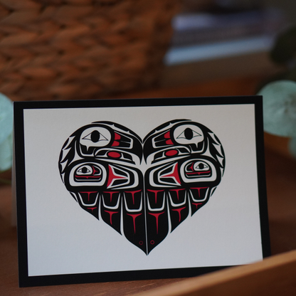 Eagle Heart - Greeting Card
