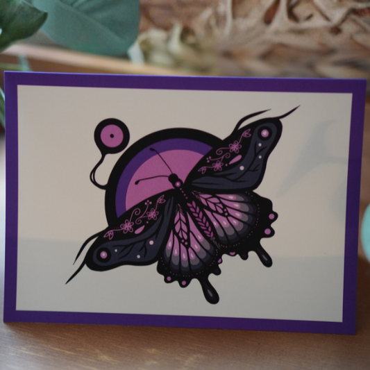 Grandmother Butterfly - Greeting Card