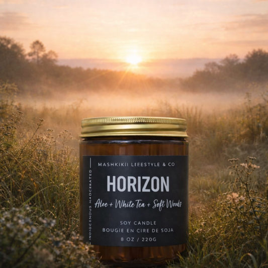 Horizon | Aloe + White Tea +  Soft Woods - Soy Candle