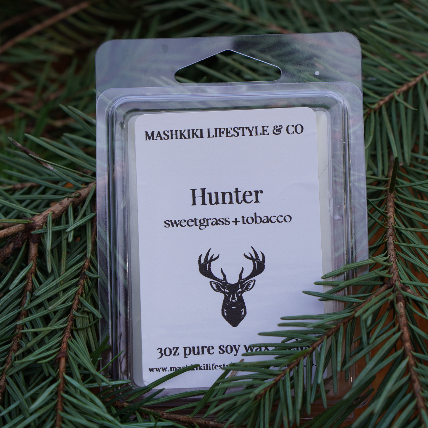 Hunter | Sweetgrass + Tobacco - Wax Melts
