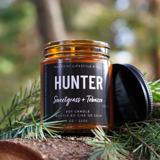 Hunter | Sweetgrass + Tobacco - Soy Candle