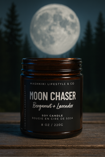 Moon Chaser | Bergamot + Lavender - Soy Candle
