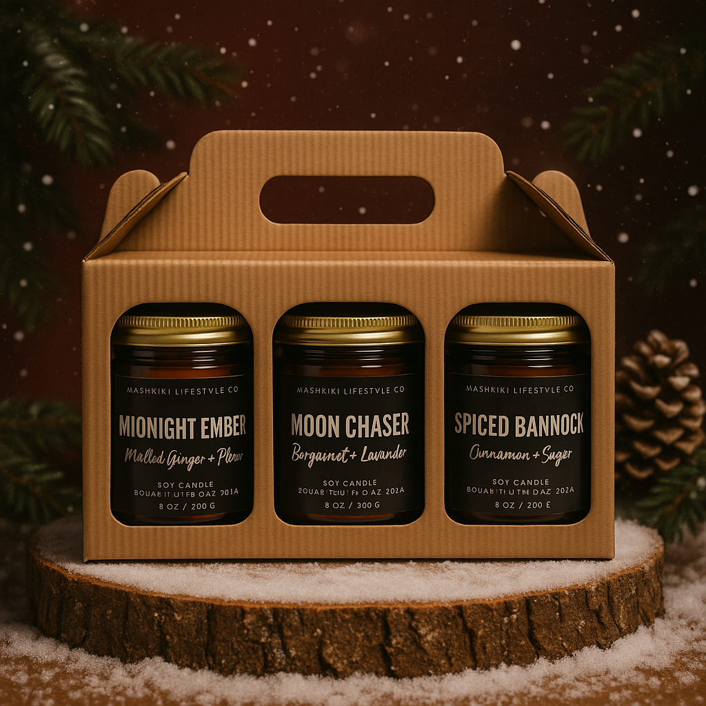 Trio Scented Candle Gift Bundle