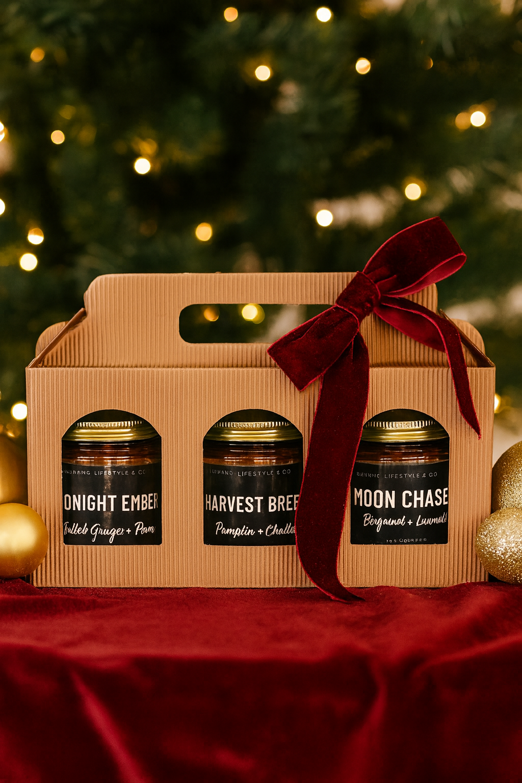 Trio Scented Candle Gift Bundle