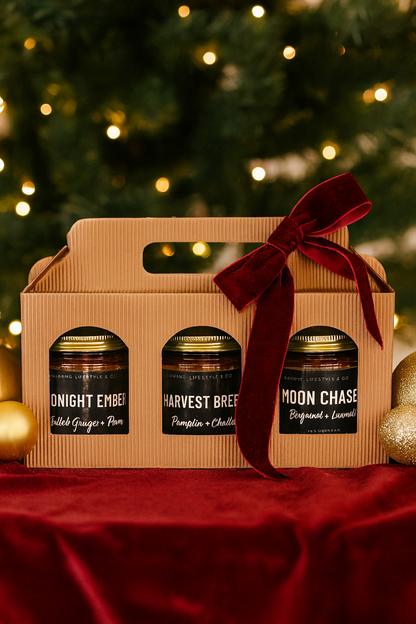 Trio Scented Candle Gift Bundle