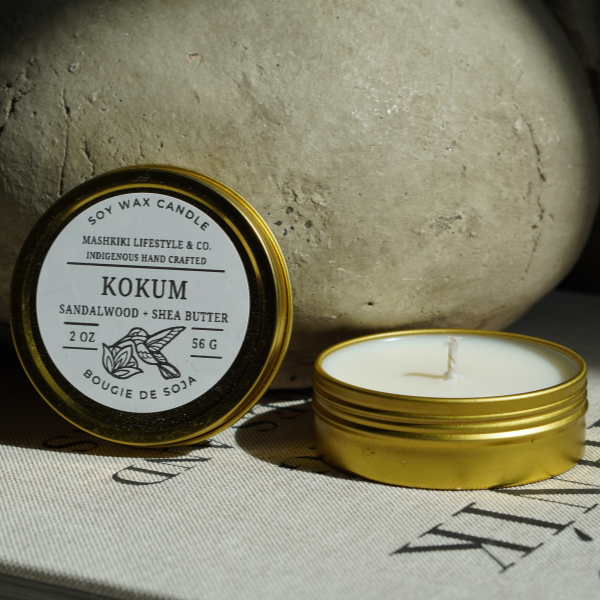 Kokum | Sandalwood + Shea Butter - Soy Candle