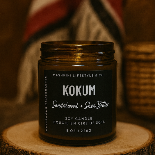 Kokum | Sandalwood + Shea Butter - Soy Candle