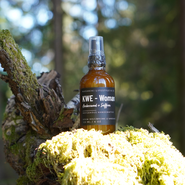 KWE - Woman | Amberwood + Saffron - Room + Linen Mist