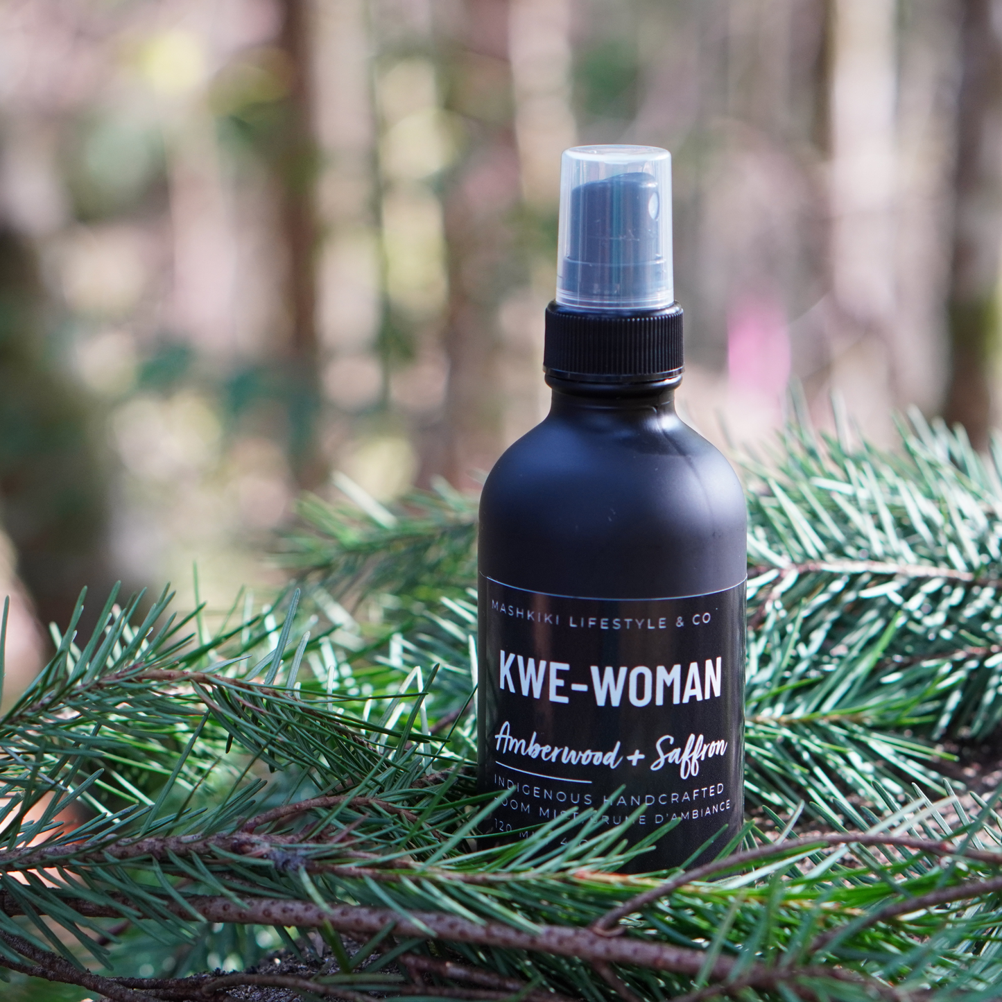 KWE - Woman | Amberwood + Saffron - Room + Linen Spray