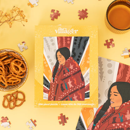 Matriarch Blanket | 500-Piece Puzzle for Adults | Designed in Canada by Jadyn Williams