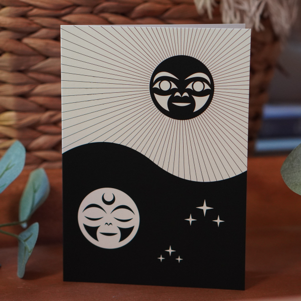 Midnight to High Noon  - Greeting Card