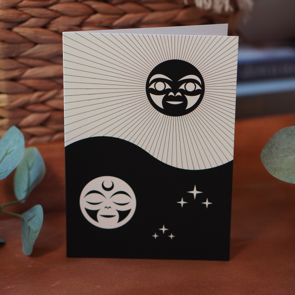 Midnight to High Noon  - Greeting Card