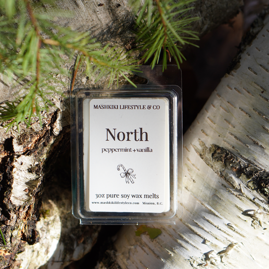 North | Vanilla + Peppermint -  Wax Melts