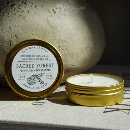 Sacred Forest | Pinewood + Eucalyptus - Soy Candle