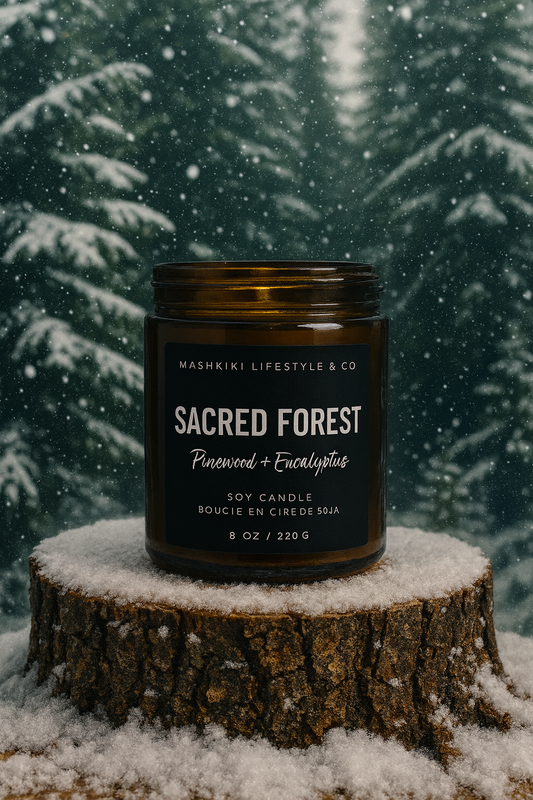 SACRED  FOREST - SOY CANDLE