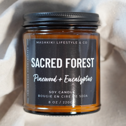 Sacred Forest | Pinewood + Eucalyptus - Soy Candle
