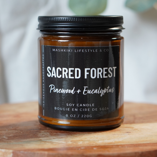 Sacred Forest | Pinewood + Eucalyptus - Soy Candle