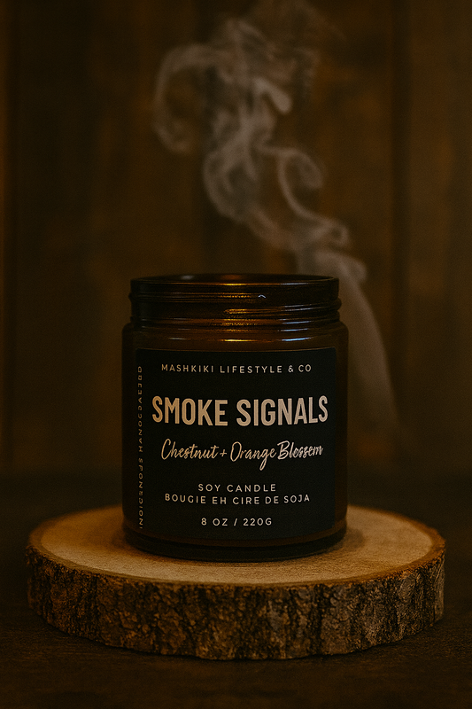 SMOKE SIGNALS - SOY CANDLE
