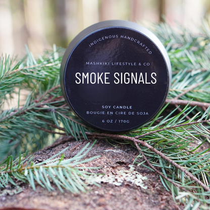 Smoke Signals | Chestnut + Orange Blossom - Soy Candle
