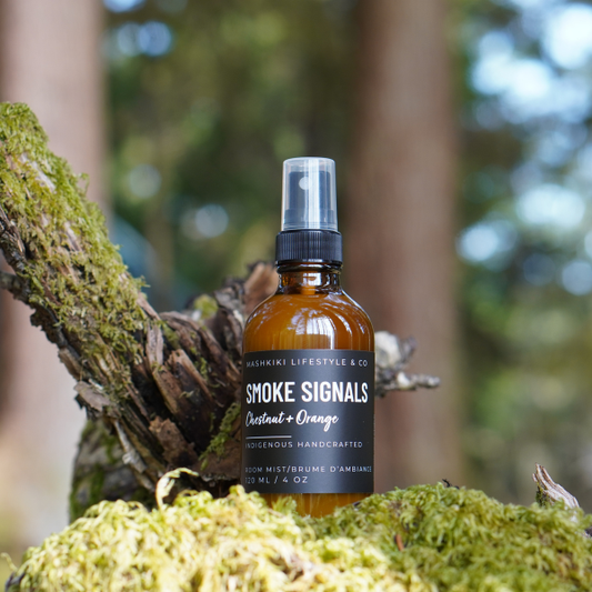 Smoke Signals | Chestnut + Orange Blossom - Room + Linen Mist