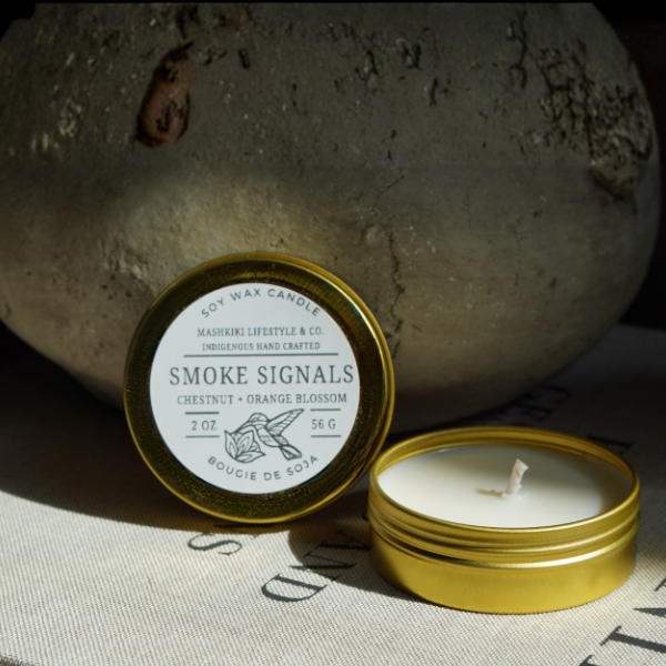Smoke Signals | Chestnut + Orange Blossom - Soy Candle