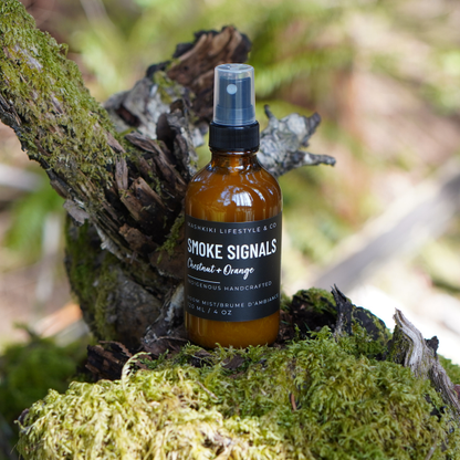 Smoke Signals | Chestnut + Orange Blossom - Room + Linen Mist