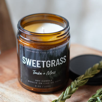 Sweetgrass | Tonka + Moss - Soy Candle
