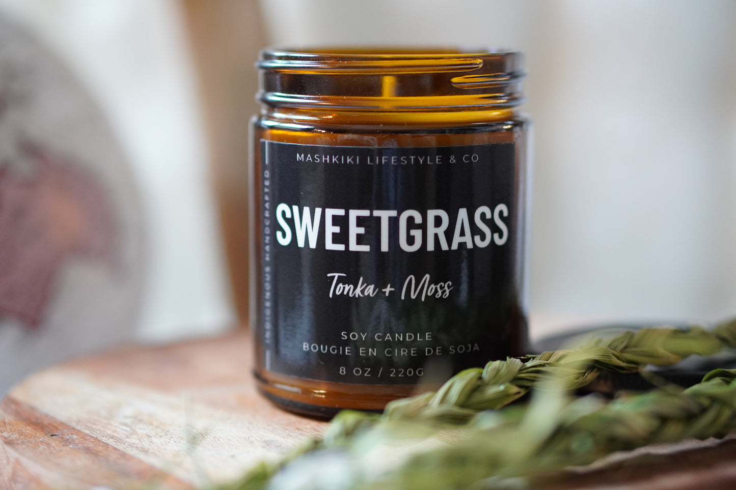 Sweetgrass | Tonka + Moss - Soy Candle