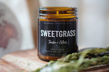 Sweetgrass | Tonka + Moss - Soy Candle