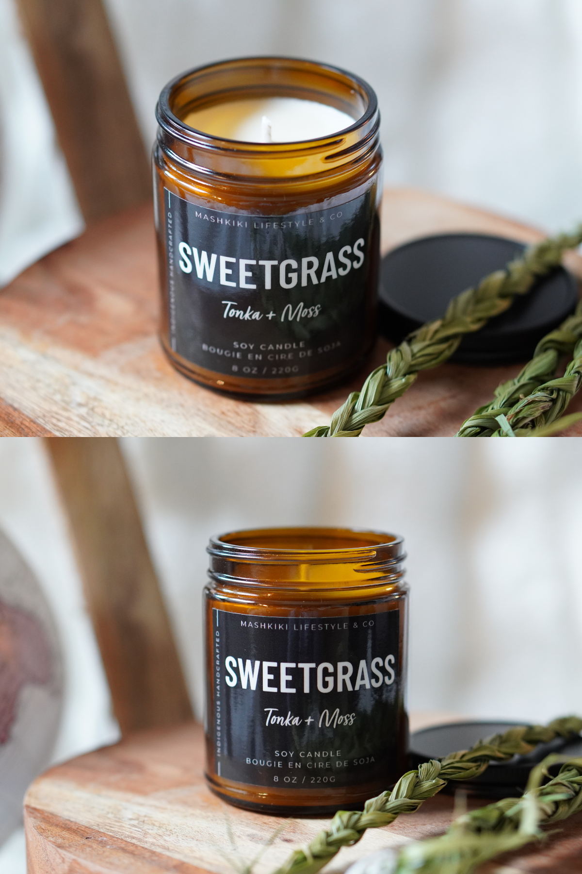 Sweetgrass | Tonka + Moss - Soy Candle