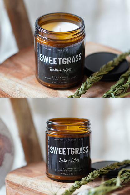 Sweetgrass | Tonka + Moss - Soy Candle