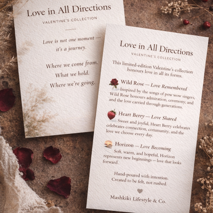 Love in All Directions | VALENTINE'S COLLECTION | Trio Scented Candle Gift Bundle