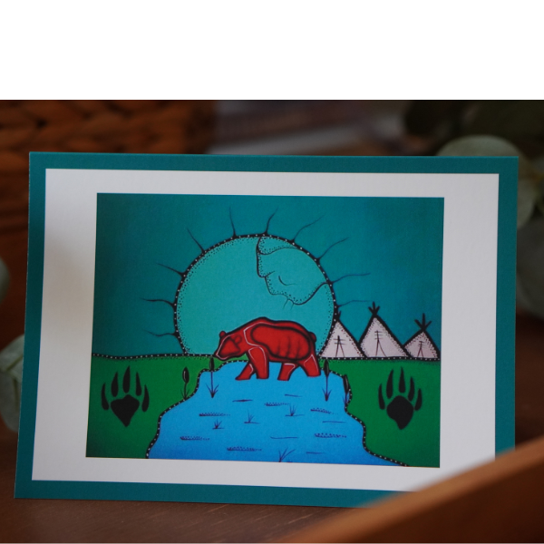 Bear Spirit  - Greeting Card