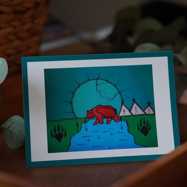 Bear Spirit  - Greeting Card